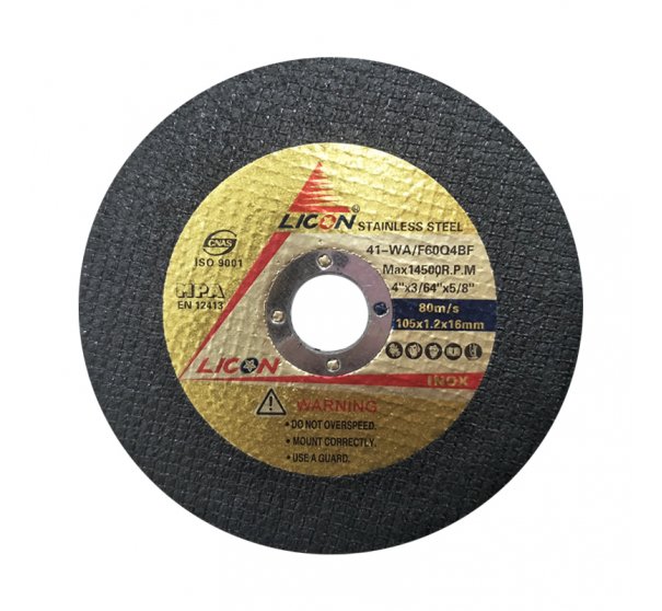 4" LICON cutting for Stainless steel(Black)
