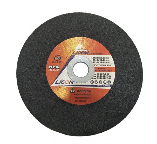 7" LICON cutting disc for steel
