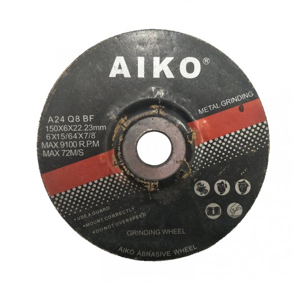 6" AIKO grinding disc for metal