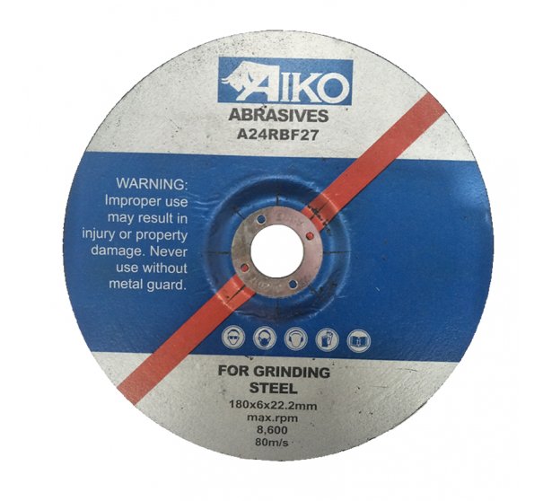 7" AIKO grinding disc for metal