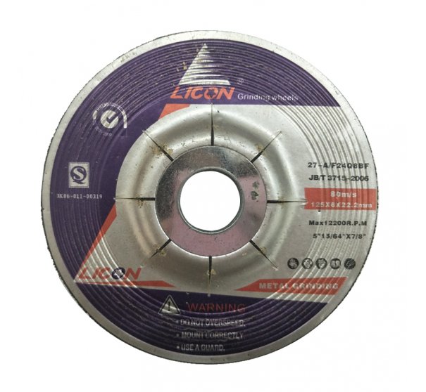 5" LICON Grinding Disc for metal