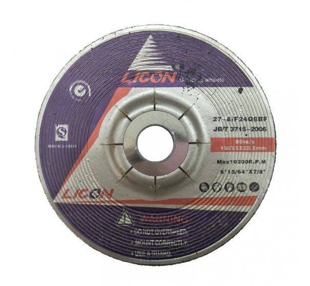 6" LICON Grinding Disc for metal