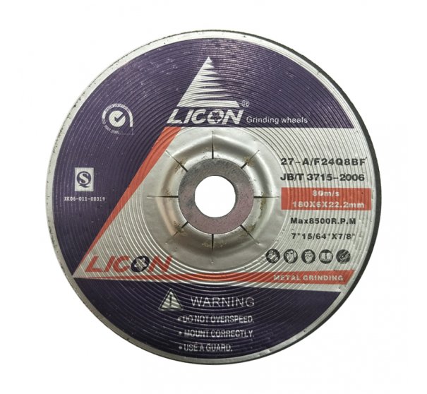 7" LICON Grinding Disc for metal