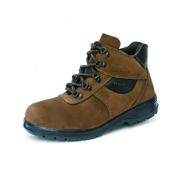 King's PU Heat Resistant Rubber Range Mid Cut Safety Shoes KP993KW