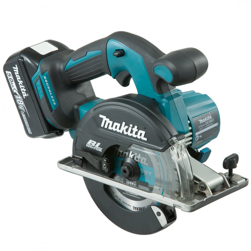 Makita Cordless Metal Cutter DCS551RMJ 150mm (5-7/8")