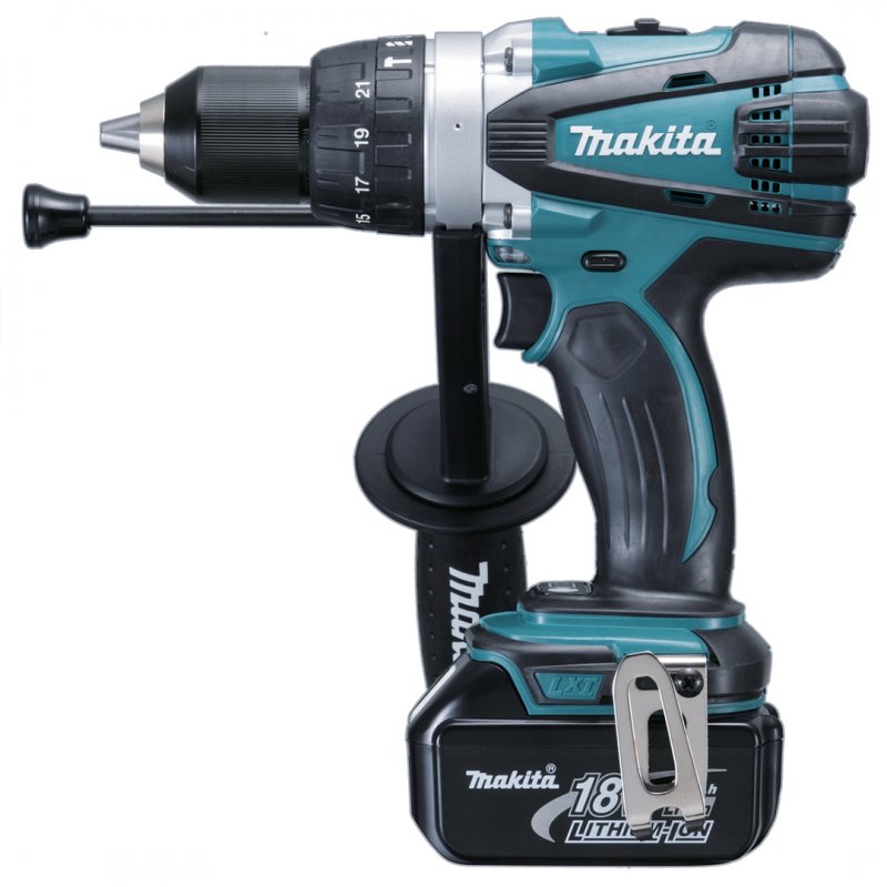 Makita Cordless Hammer Driver Drill DHP458RTE 13mm (1/2")