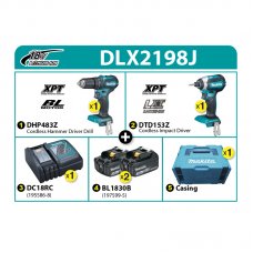 Makita Combo Kit DLX2198J