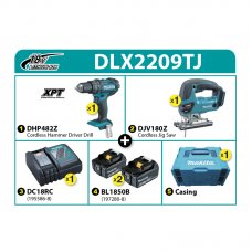 Makita Combo Kit DLX2209TJ