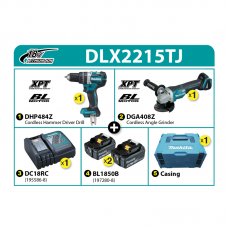Makita Combo Kit DLX2215TJ